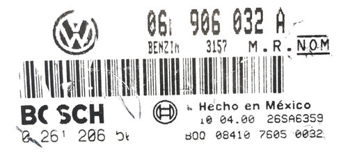 Computadora Vw Jetta Beetle 2.0l A/t 00-01 06a 906 032 A