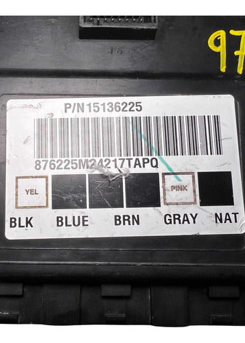 Módulo Bcm Chevrolet Tahoe 2003-2006 15136225