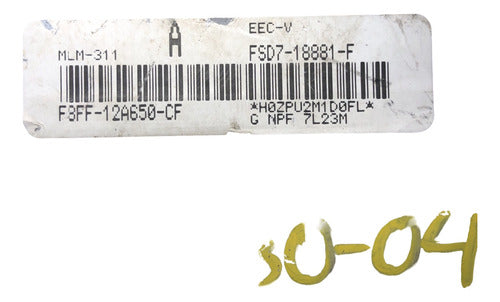 Computadora Mazda 626 2.0l 1999-00 F8ff-12a650-cf