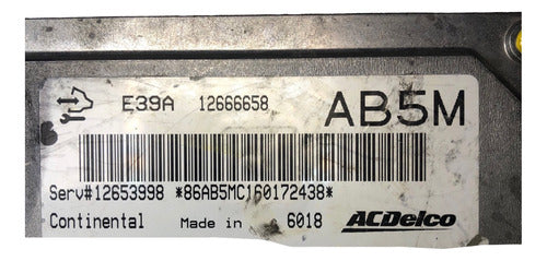 Computadora Chevrolet Traverse 3.6L 2016 12666658 (AB5M)