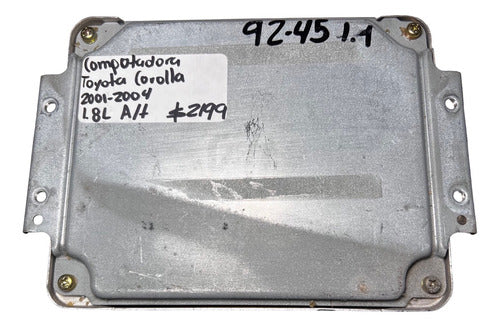 Computadora Toyota Corolla 1.8l A/t 01-04 89666-02142