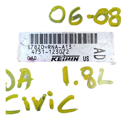 Computadora Honda Civic 06-08 A/t 1.8l 37820-rna-a13