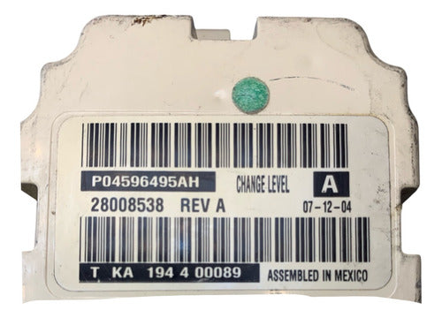 Control Aire Acondicionado Chrysler 300 05-07 P04596495ah