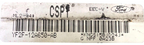 Computadora Ford Windstar 1999-2000 3.8l Yf2f-12a650-ab