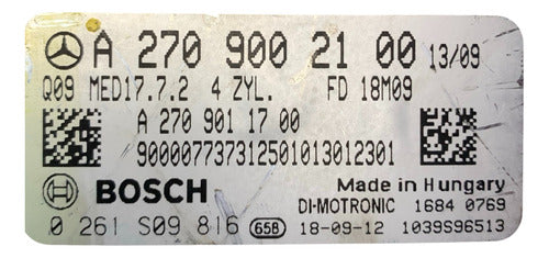 Computadora Mercedes Benz Cla 250 16-19 A 270 900 21 00