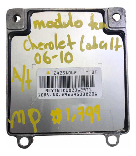 Modulo Tcm Chevrolet Cobalt A/t 06-10 24251062 (ytbt)