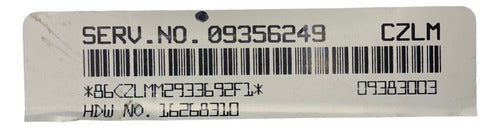 Computadora Chevrolet Cavalier 2.2L 00-02 09356249 (CZLM)