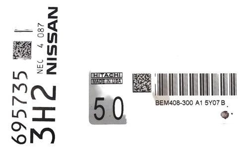 Pcm Computadora Nissan Altima 16-17 2.5l Aut Nec014-087