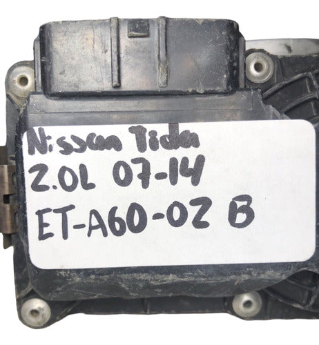 Cuerpo De Aceleración Nissan Tida 07-14 2.0l Et-a60-02 B