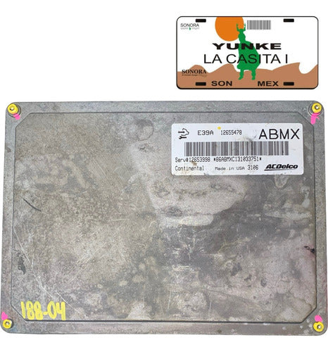 Computadora Chevrolet Malibu 2.5l 2013 12655478 (abmx)