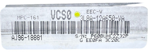 Computadora Ford Escape 3.0l A/t 3l8a-12a650-va