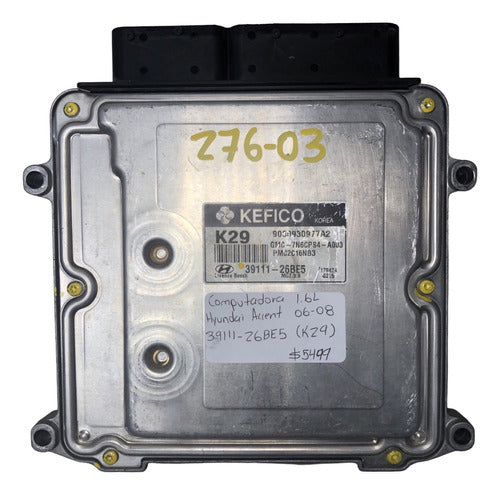 Computadora Hyundai Accent 1.6l 06-08 39111-26be5 (k29)
