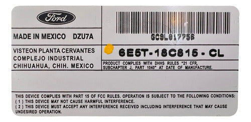 Estereo Ford Fusion 06-07 6e5t-18c815-cl
