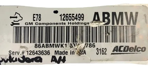 Computadora Chevrolet Cruze A/t 12-16 12655499 (abmw)