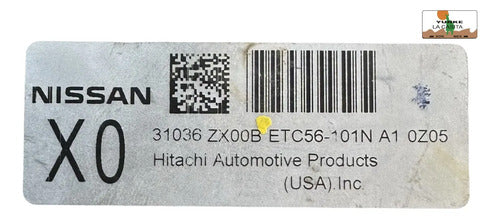 Módulo Tcm Nissan Altima 2.5l A/t 2010 Etc56-101n A1