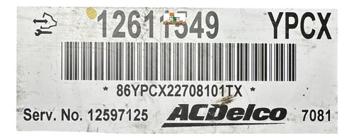 Computadora Chevrolet Cobalt 2.2l A/t 2007 12611549 (ypcx)
