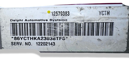 Computadora Saturn Vue 2.2l 2007 12579383 (ycth)