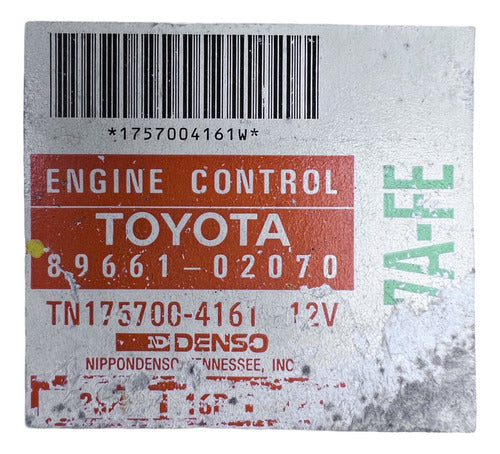 Computadora Toyota Corolla 1.8l 1993 89661-02070