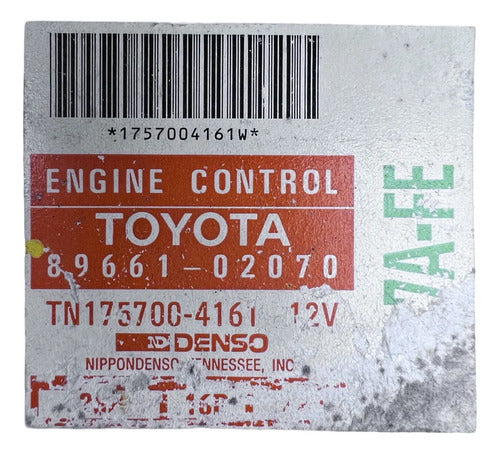 Pcm Computadora Toyota Corolla 1.8l 1993 89661-02070