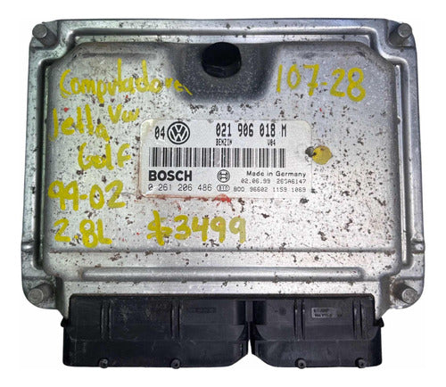 Computadora Vw Jetta Golf 2.8L 1999-2002 021 906 018 M