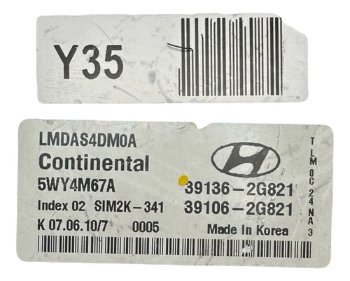 Pcm Computadora Hyundai Tucson 2.4l 2010-2013 39136-2g821