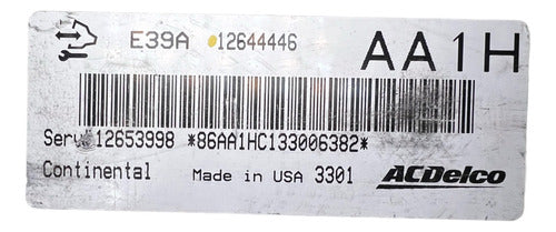 Computadora Chevrolet Camaro 2014 12644446 (aa1h)