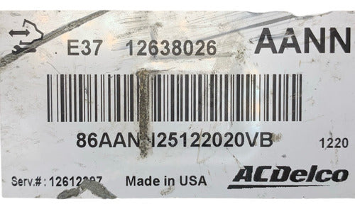 Computadora Chevrolet Malibu 2.4l 2012 12638026 (aann)