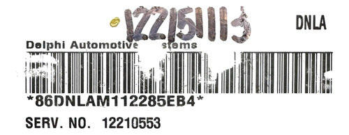 Computadora Pontiac Sunfire 2.2l 2002-2003 122151113 (dnla)