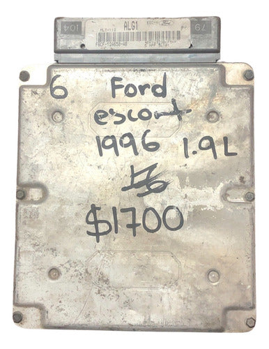 Computadora Ford Escort 1996 1.9l Estándar F6cf-12a650-ab