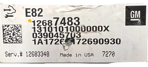 Pcm Computadora Chevrolet Traverse 3.6l 2018 12687483