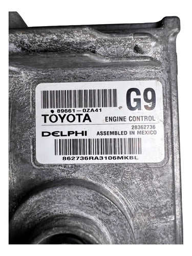 Computadora Toyota Corolla 1.8l A/t 12-13 89661-0za41 (g9)