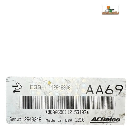 Computadora Chevrolet Equinox 3.0l 2012 12648906 (aa69)