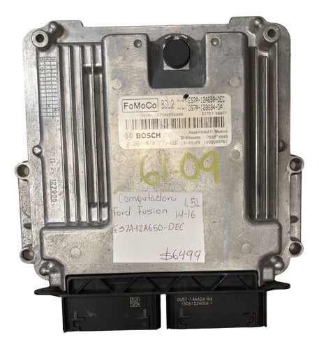 Computadora Ford Fusion 1.5L A/t 14-16 ES7A-12A650-DEC