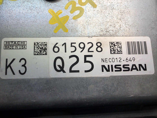 Computadora Nissan Rogue 2014-2017 Nec012-649 (k3)