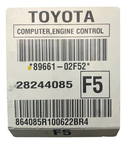 Pcm Computadora Toyota Corolla 1.8l 09-10 (f5) P2
