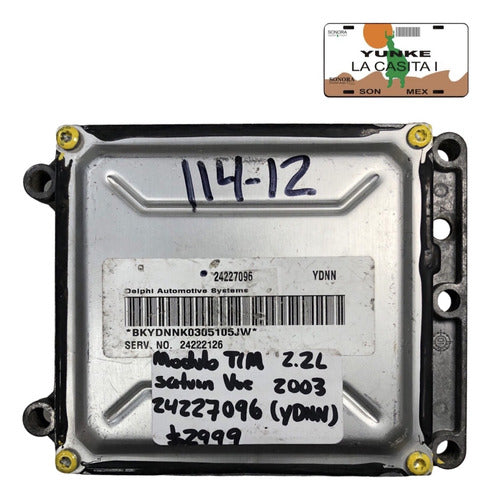 Modulo Tcm Saturn Vue 2.2l 2003 24227096 (ydnn)