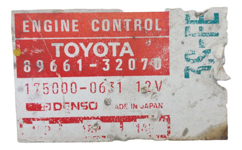 Computadora Toyota Camry 1987 89661-32070
