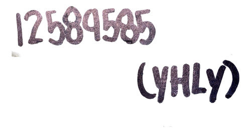 Computadora Chevrolet Colorado 3.5l 04-06 12589585 (yhly)