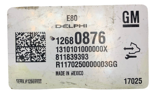 Computadora Chevrolet Malibu 1.5l A/t 16-18 12680876 (gm)