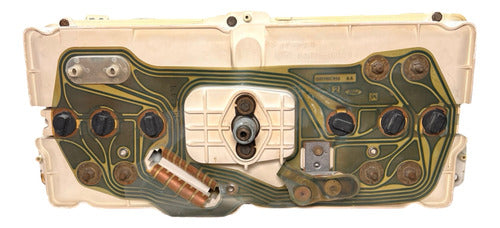 Cluster Velocímetro Ford E-250 M/t 1975-1991 D6uf-10894-aa Crema