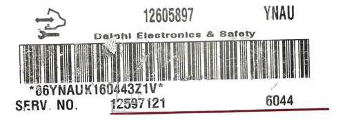 Pcm Computadora Cadillac Escalade 6.2l 07 12605897 (ynau) P1