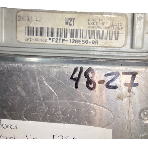 Computadora Ford Van E350 7.5l 91-93 F2tf-12a650-ga