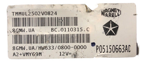 Computadora Dodge Dart 1.4l 13-16 Turbo P05150663ad