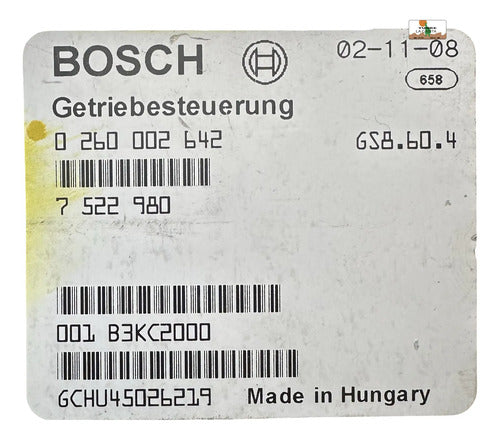 Modulo Tcm Bmw 325i 2.5l 00-02 0 260 002 642 P3