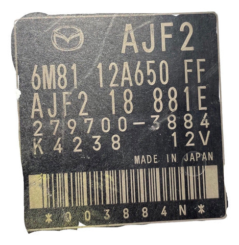 Computadora Mazda 6 3.0l 06-07 Ajf2 18 881e