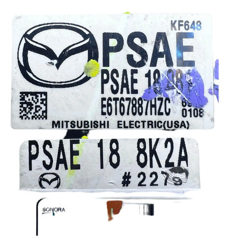 Pcm Computadora Mazda 3 2.0l 2017 Psae 18 8k2a