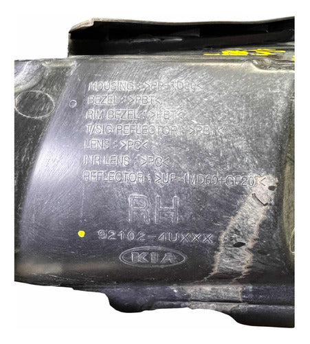 Faro Derecho Kia Optima Hibrido 2011-2013 Derecho