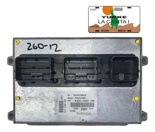Computadora Ford Fusion 2.3l A/t 06-07 6e5a-12a650-amb
