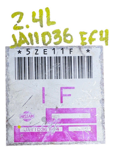 Computadora Nissan Altima 2.4l 1993 Ja11d36 Ef4 (if)