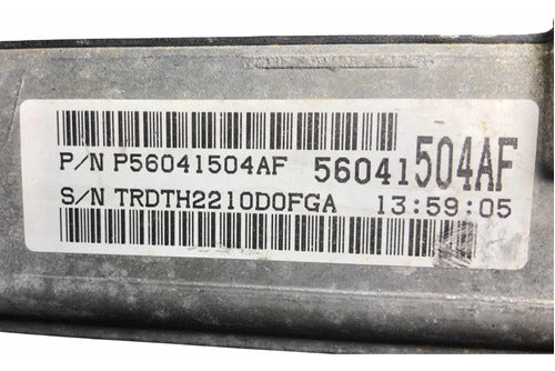 Módulo Tcm Jeep Grand Cherokee 4.7l 00-01 P56041504af